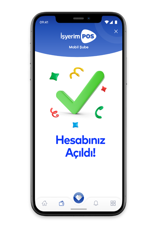 İşyerimPOS Hesabınız Açıldı